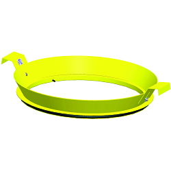 MSA IN-2009 Cone Safety Ring, Steel