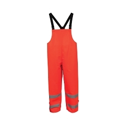 Neese 21217-12-1-FOR-2X Flex Arc Bib Trouser, 2XL, Hi-Viz Fluorescent Orange, FR Cotton/Polyurethane, 32 in L Inseam