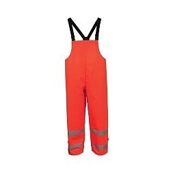 Neese 21217-12-1-FOR-L Flex Arc Bib Trouser, L, Hi-Viz Fluorescent Orange, FR Cotton/Polyurethane, 31 in L Inseam