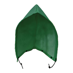 Neese 60001-60-GRN-U Outworker Detachable Hood, Universal, Green, Nylon/Polyurethane, Snap Closure