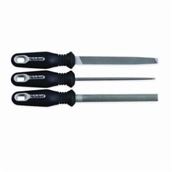 Crescent® 22015HNN American Pattern Coarse Hand File Set, 3 Pieces, Bastard/Single Cut
