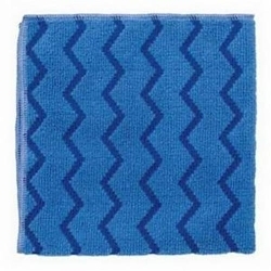 Norton® 07660705300 Cleaning Cloth, 16 in L x 16 in W, Microfiber, Blue