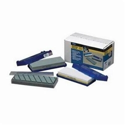 Norton® 07660787943 4-Piece Waterstone Starter Kit, 8 in L x 3 in W x 1 in H