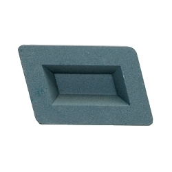 Norton® 61463650268 39C Surface Grinding Segment, 4-1/8 in H x 6-1/4 in W x 1-5/8 in THK, 180 Grit, Silicon Carbide Abrasive