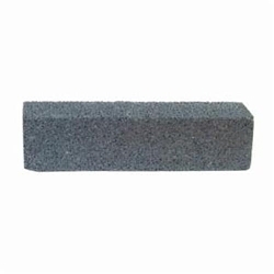 Norton® 61463687830 Plain Hand Rubbing Brick, 8 in L x 2 in W x 2 in THK, C24 Grit, Silicon Carbide Abrasive