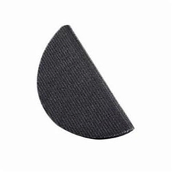 Norton® 63642502768 Half Moon Hand Pad, 5 in Dia Pad, Hook and Loop Attachment