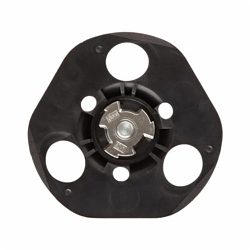 Norton® 63642502985 Hard Density Quick-Change Speed-Lok Backing Pad, 4-1/2 in Dia Pad, Type TS Attachment