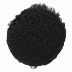 Norton® 63642503670 Polishing Pad With 3/4 in Loop Nap, 3 in Dia, Hook and Loop Attachment, Natural Lambs Wool Pad