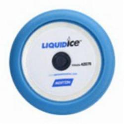 Norton® Liquid Ice® 63642542078 Step 2 Buffing and Polishing Pad, 8 in Dia, Hook and Loop Attachment, Foam Pad