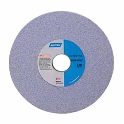 Norton® 66243428214 32A Straight Toolroom Wheel, 2 in Dia x 1/2 in THK, 3/8 in Center Hole, 60 Grit, Aluminum Oxide Abrasive