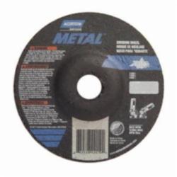 Norton® 66252842014 DC418M All Purpose Cut-Off Wheel With Quick-Change Hub, 4 in Dia x 1/8 in THK, 5/8 in Center Hole, 24 Grit, Aluminum Oxide Abrasive