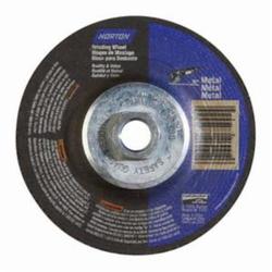 Norton® 66252843605 DC4514HM All Purpose Cut-Off Wheel With Quick-Change Hub, 4-1/2 in Dia x 1/4 in THK, 24 Grit, Aluminum Oxide Abrasive