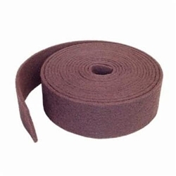 Norton® Bear-Tex® 66261006358 High Strength Non-Woven Abrasive Roll, 4 in W x 30 ft L, Medium Grade, Aluminum Oxide Abrasive