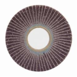 Norton® Bear-Tex® 66261010711 Unmounted Non-Woven Flap Wheel, 8 in Dia, 1 in W Face, 120 Grit, Medium Grade, Aluminum Oxide Abrasive