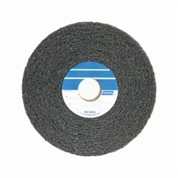 Norton® Bear-Tex® 66261058512 Convolute Non-Woven Abrasive Wheel, 6 in Dia x 3 in THK, 1 in Center Hole, Medium Grade