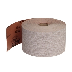 Norton® 66261131686 OP A275 Coated Abrasive Roll, 45 yd L x 2-3/4 in W, 220 Grit, Very Fine Grade, Aluminum Oxide Abrasive, Anti-Loading Paper Backing