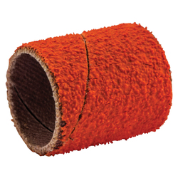 Norton® Blaze® 66261146017 R920 Coated Spiral Band, 3/4 in Dia x 1 in L, 60 Grit, Coarse Grade, Ceramic Alumina Abrasive