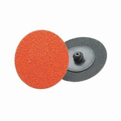 Norton® Blaze® 66261162324 R980P Heavy Duty Coated Abrasive Quick-Change Disc, 2 in Dia, 80 Grit, Coarse Grade, Ceramic Alumina Abrasive, Type TR (Type III) Attachment