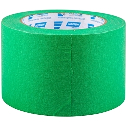 Norton® 69957310325 Premium High Temp Green Masking Tape, 54.7 yd L x 2.83 in W, Crepe Paper
