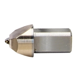 Norton Winter 66260103741 Form Tool Diamond Dresser, Chisel Point, 7/16 in Dia Shank, 1.10 in L Shank