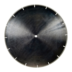 Norton Winter 66260364253 Slotted Floor Sanding Disc, 14 in Dia Blade