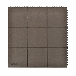 NoTrax® 558S0033BL Cushion-Ease® 558 Anti-Fatigue Static Dissipative Mat, 3 ft L x 3 ft W x 3/4 in THK, Natural Rubber