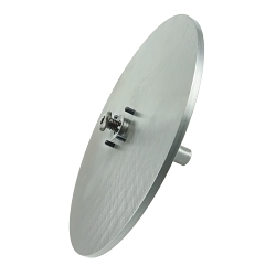 Nylox® 07703 Flow Through Drive Arbor, 7/8 in Arbor Hole, 3/4 in Dia Shank, For Use With 10, 12 in Tufted Nylox Disc Brush