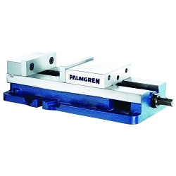 PALMGREN® Dual-Force™ 9625929 Dual Force Precision Premium Machine Vise, 18-15/16 in L x 4-5/8 in H, 8.9 in Jaw, Ductile Iron/Steel Screw
