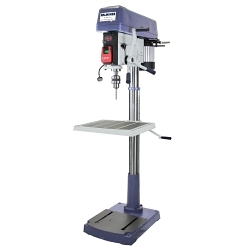 PALMGREN® 9680210 Floor Step Pulley Heavy Duty Drill Press, 1.5 hp, 240 V AC, 20 in Swing, 19-1/4 x 18-3/4 in Table