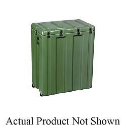 Pelican™ Mobile Medical™ 472-MED-30183602-032 Medical Supply Trunk, 32-3/4 in L x 20.87 in W x 40.68 in H, 11.96 cu-ft, Black