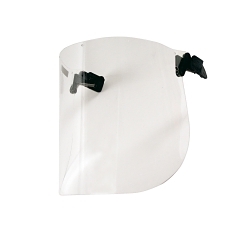 PELTOR™ 7000103812 Faceshield, Transparent, Polycarbonate, For Use With 3M Peltor Cap-mounted Earmuffs/3M Peltor Hard Hat Adapter P3EV/2