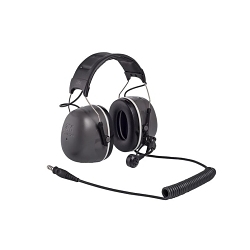 Peltor™ 7100099883 CH-5 High Attenuation Headset, 31 dB Noise Reduction, Headband Mounting, Gray