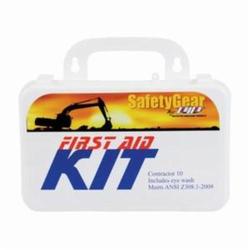 PIP® 299-13285 Contractor First Aid Kit, Wall Mount, 69 Components, Plastic Case