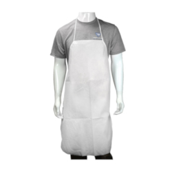 PIP® 3722 Ultimate Barrier Disposable Apron, Universal, White, Polypropylene, 36 in L