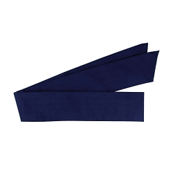 PIP® 393-100-NAVY EZ-Cool® Evaporative Cooling Cooling Bandana, Universal, Navy, 35% Cotton Poplin/65% Polyester