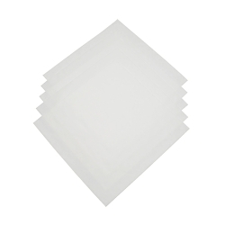 CleanTeam® WIPE-9x9D Cleanroom Wiper, Universal, 125 GPM Capacity, Polyester, White