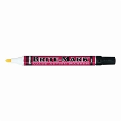 Precision Brand® BRITE-MARK® 50425 Paint Marker, Medium Tip, Red