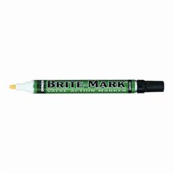 Precision Brand® BRITE-MARK® 50430 Paint Marker, Medium Tip, Green