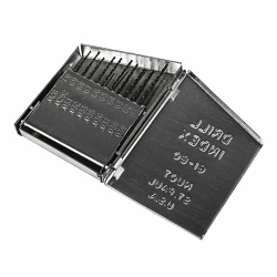 Precision Twist Drill 5995552 C20R18 General Purpose Jobber Length Drill Set, #80 Min Drill Bit, #61 Max Drill Bit, 118 deg Drill Point Angle, 20 Pieces, HSS, Steam Oxide