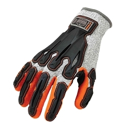 ProFlex® 17093 922CR Dorsal Protection Cut-Resistant Glove, M, Nitrile Coating, HPPE/TPR Armor, Knit Wrist Cuff, Resists: Abrasion and Puncture, ANSI Cut-Resistance Level: A3