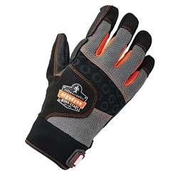 ProFlex® 17703 9002 ANSI/ISO Certified Anti-Vibration Gloves, M, Spandex®/Neoprene/Polyester, ANSI Cut-Resistance Level: A1