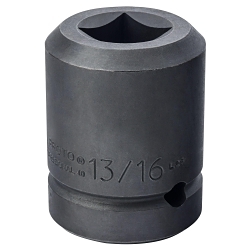 Proto® J10013SS Standard Length Socket, Imperial, 1 in Square Drive, 13/16 in