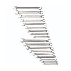 Proto® J1200CS Anti-Slip Design Combination Wrench Set, 18 Pieces, Full Polished