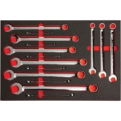 Proto® J1200F-T500KV Anti-Slip Design Wrench, 5/16 to 1-1/4 in, Satin