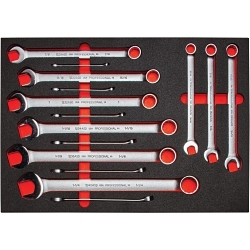 Proto® J1200FASDKV Anti-Slip Design Wrench, 5/16 to 1-1/4 in, Satin