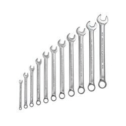 Proto® J1200GASD11 Anti-Slip Combination Wrench Set, 11 Pieces, 1/4 to 15/16 in, Satin