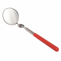 Proto® J2372 Inspection Mirror, 2-1/4 in Mirror, Circular Shape, 10 to 14 in L, Telescoping Handle