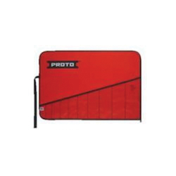 Proto® J25TR05C Tool Pouch, 10 Pocket, For Use With J1200GASD Combination ASD Wrench Set, J1200GHASD Combination ASD Wrench Set, J3000H Open End Wrench Set, J3000HB Open End Wrench Set, Canvas, Red