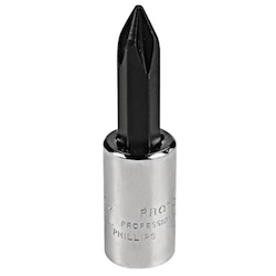 Proto® J4737 Standard Length Screwdriver Socket Bit, 1/4 in Drive, #1