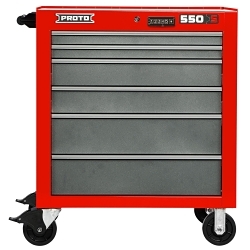 Proto® J553441-6SG 550S Heavy Duty Roller Cabinet, 41 in H x 34 in W x 25-1/4 in D